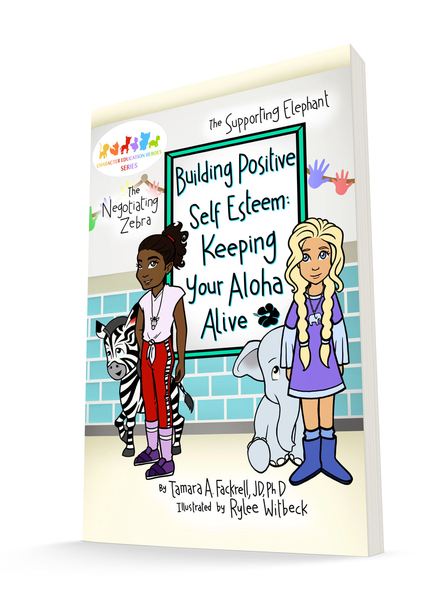 *6Paperback Book Building Positive Self Esteem Keeping Your Aloha A