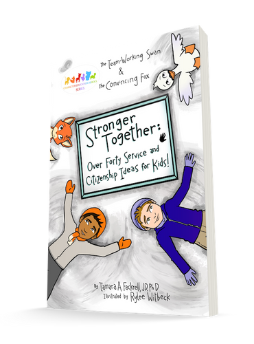 *8:E-book: Stronger Together: Over Forty Service and Citizenship Ideas for Kids! (EBook)